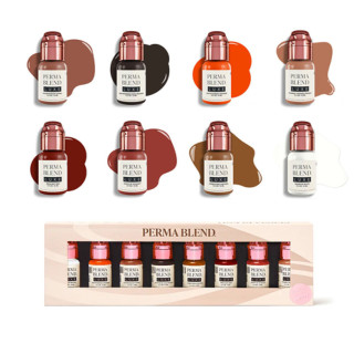 Pigment pour Maquillage Vicky Martin's Unstoppable Areola Set 8x 15ml