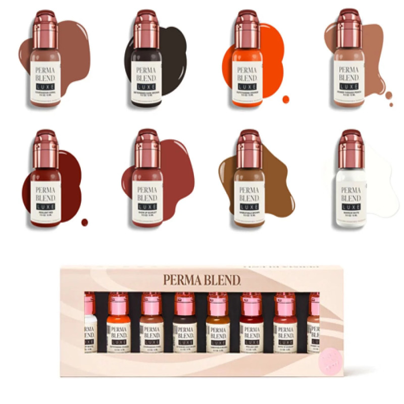 Pigment pour Maquillage Vicky Martin's Unstoppable Areola Set 8x 15ml