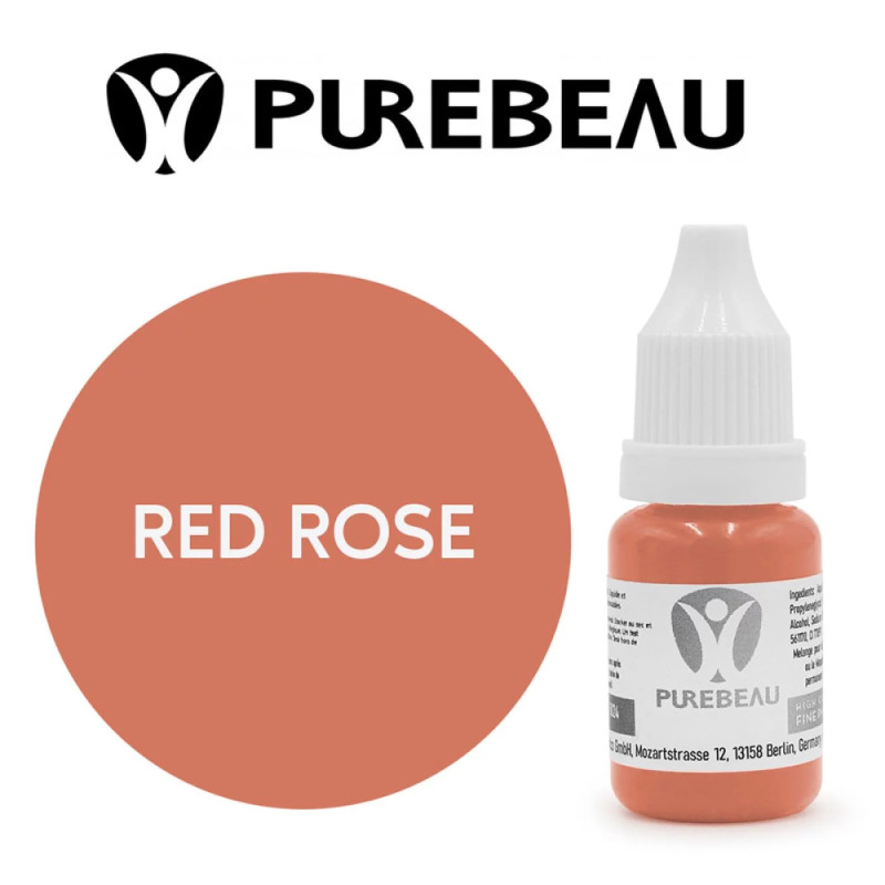 Pigment pour Maquillage Permanent stérile Red Rose | Purebeau