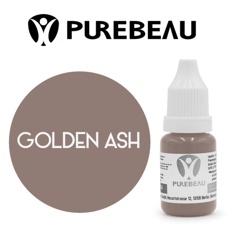 Pigment pour Maquillage Permanent stérile AB Golden Ash | Purebeau