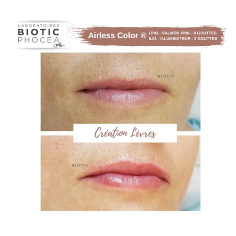 Mélange Maquillage Permanent Stérile 13ml Salmon Pink | Biotic Phocéa