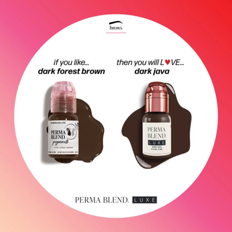 Pigment pour Maquillage Permanent PERMA BLEND LUXE 14ml stérile Dark Java