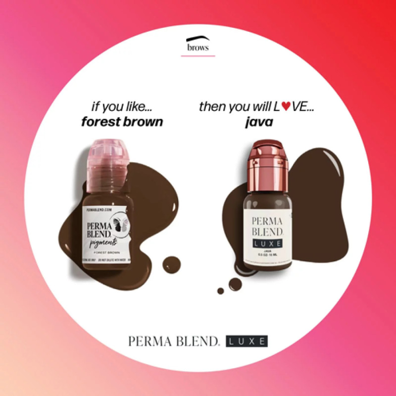 Pigment pour Maquillage Permanent PERMA BLEND LUXE 14ml stérile Java