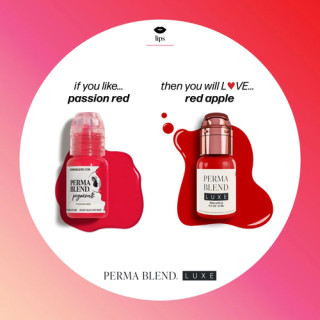 Pigment pour Maquillage Permanent PERMA BLEND LUXE 14ml stérile Red Apple