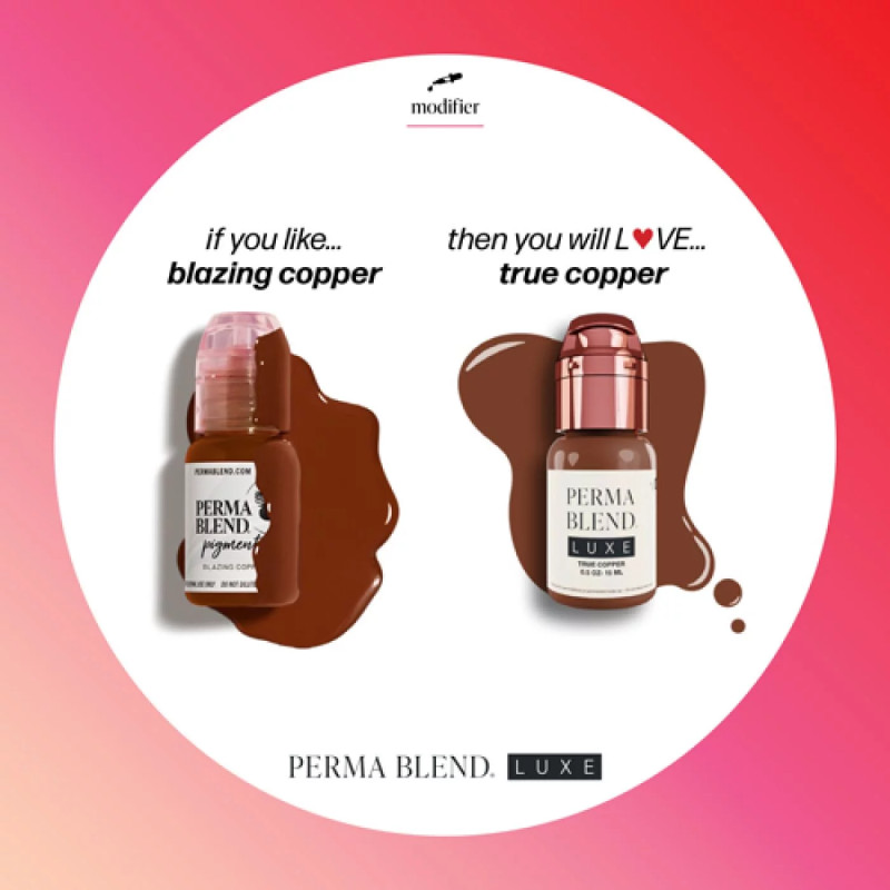 Pigment pour Maquillage Permanent PERMA BLEND LUXE 14ml stérile True Copper