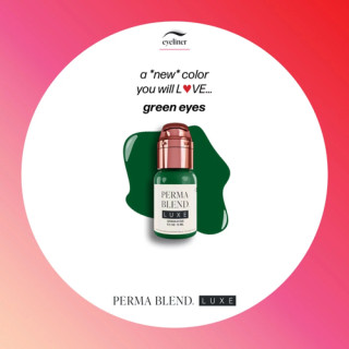 Pigment pour Maquillage Permanent PERMA BLEND LUXE 14ml Green Eyes V2
