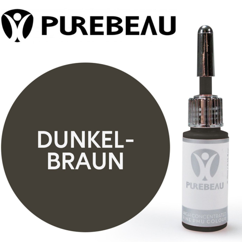 Pigment pour Maquillage Permanent stérile AB01 Dunkelbraun | Purebeau