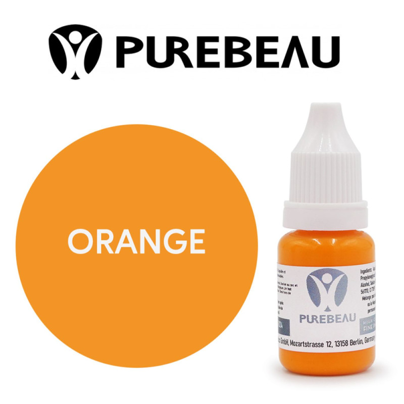 Pigment pour Maquillage Permanent stérile C0 087 Orange | Purebeau