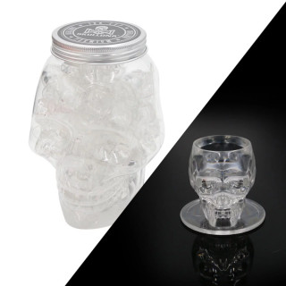 Caps Plastique dur Tête de mort 22x25mm lot de 60 pcs | SKULLDNA