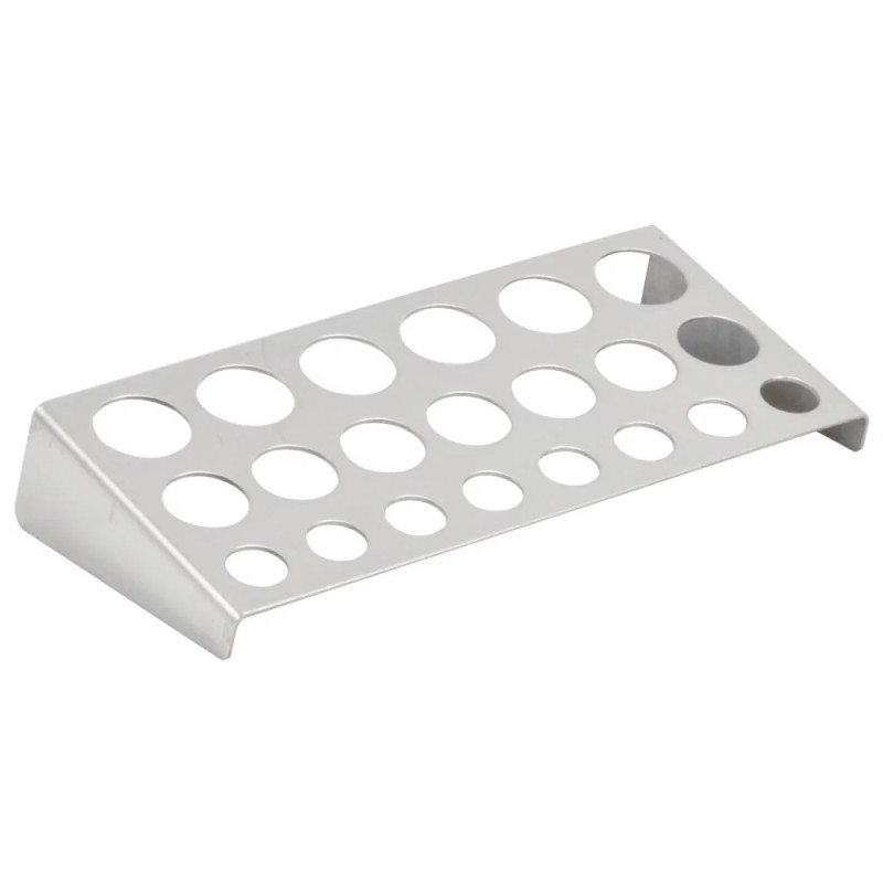 Porte caps métal, 8 x Ø9mm/7xØ13mm/6xØ16mm