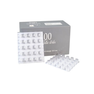 Capsule plastique fond plat stériles | Inovel
