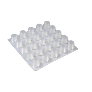 Capsule plastique fond plat stériles | Inovel