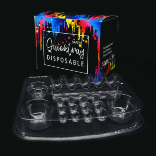 Boite de 50 Plateaux jetables pour cartouches /caps /gobelet