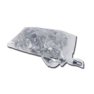 100 Bagues porte cupule fond mousse 13mm