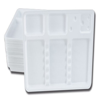 Plateau jetables 200X150X17mm / 100 pcs