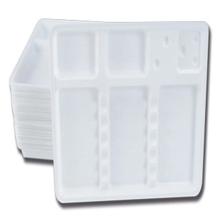 Plateau jetables 200X150X17mm / 100 pcs