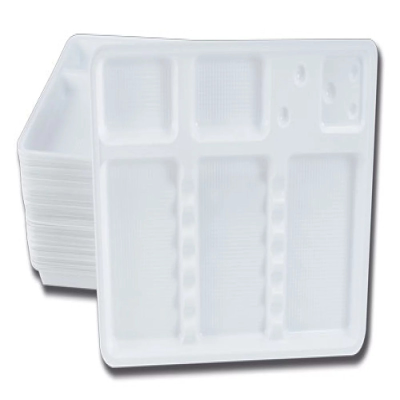 Plateau jetables 200X150X17mm / 100 pcs