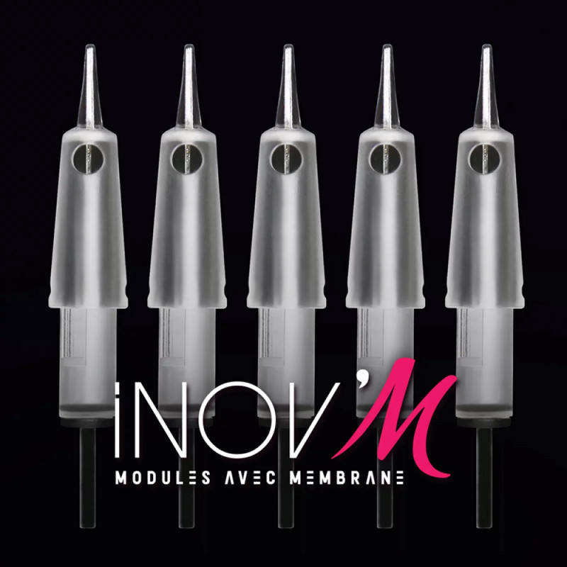 Aiguilles Round Liner 1/4 de Tour à membrane Ø 0,30 Long Taper | Inov'M