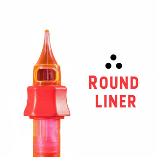 Aiguilles Stériles Round Liner Xtra Long taper | Inov'M+