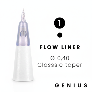 1 Aiguille Flow Liner  Ø 0.40 | Genius by Amiea