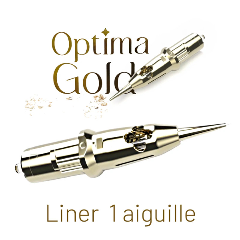 Cartouches KWADRON OPTIMA GOLD Traceuse RL long taper 20 pcs