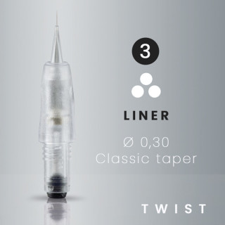 3 Aiguilles Liner  Ø 0.30 | Twist by Amiea