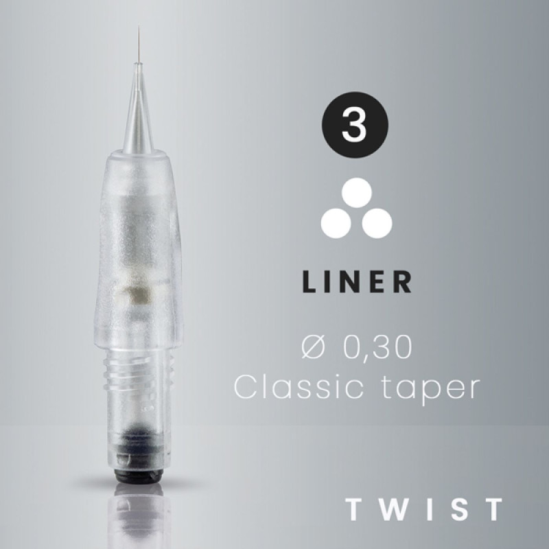 3 Aiguilles Liner  Ø 0.30 | Twist by Amiea