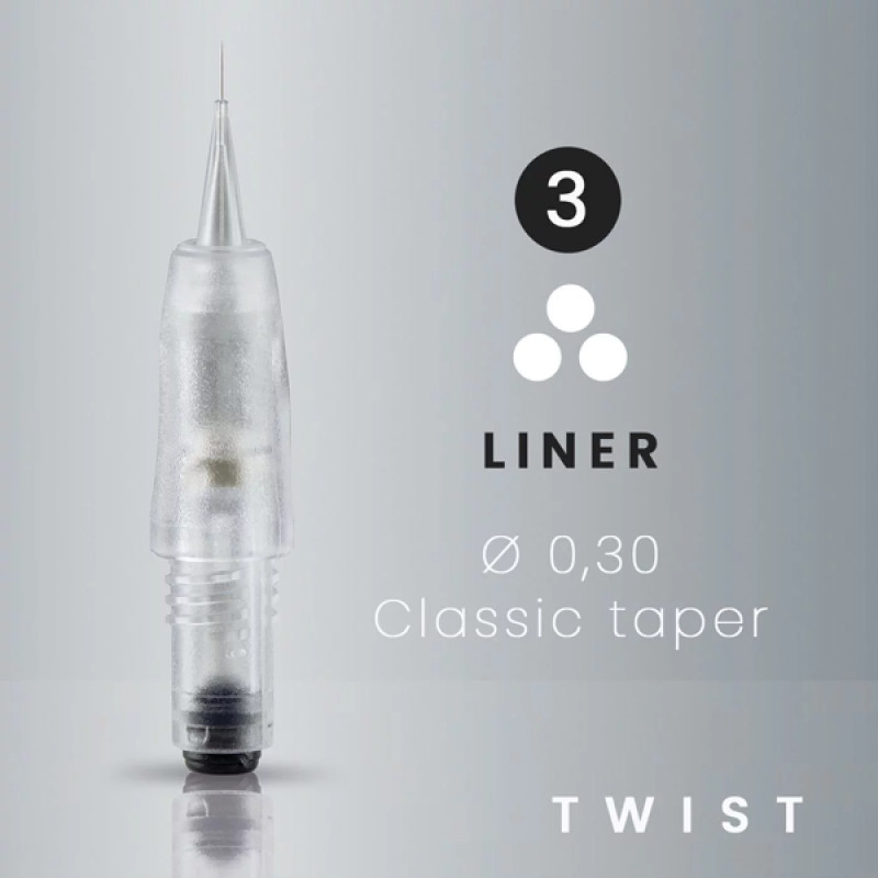 3 Aiguilles Liner  Ø 0.30 | Twist by Amiea