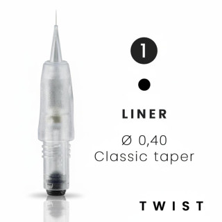 1 Aiguille Liner  Ø 0.40 | Twist by Amiea