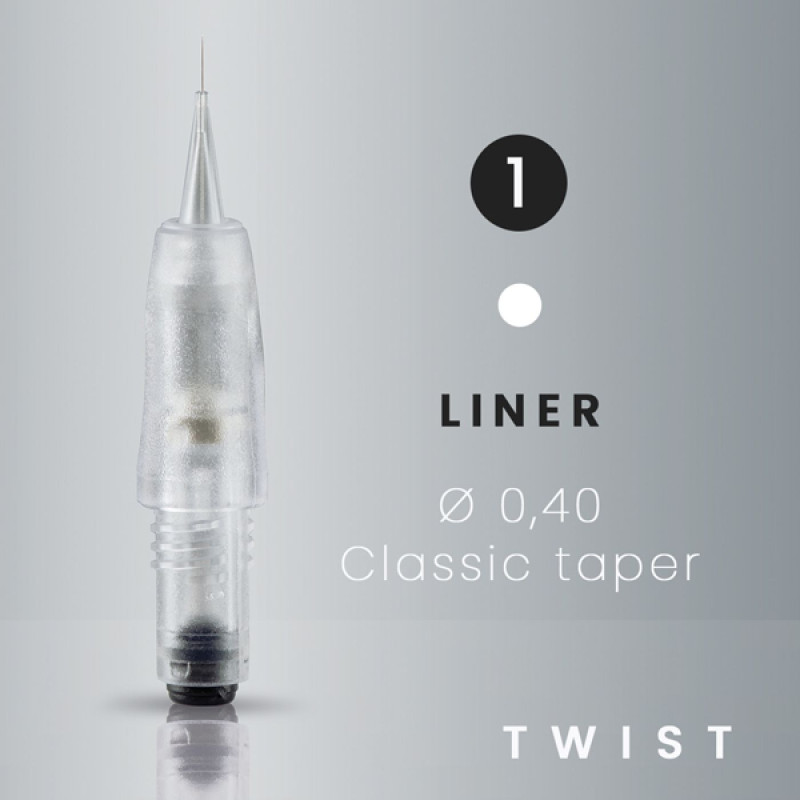 1 Aiguille Liner  Ø 0.40 | Twist by Amiea