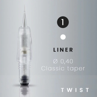 1 Aiguille Liner  Ø 0.40 | Twist by Amiea