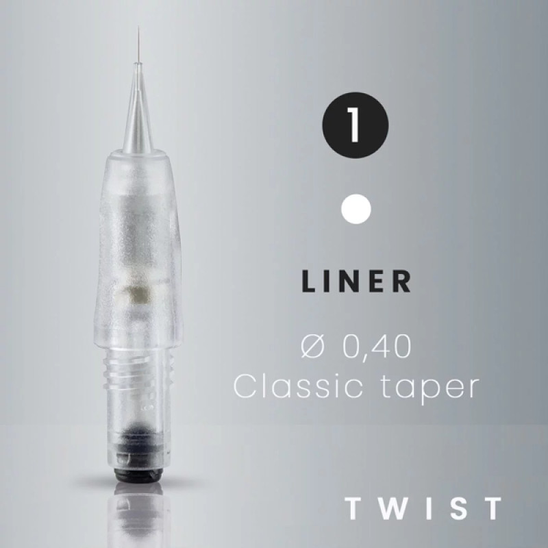 1 Aiguille Liner  Ø 0.40 | Twist by Amiea