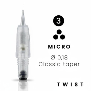 3 Aiguilles Micro  Ø 0.18 | Twist by Amiea
