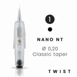 Aiguilles Nano NT  Ø 0.20 | Twist by Amiea