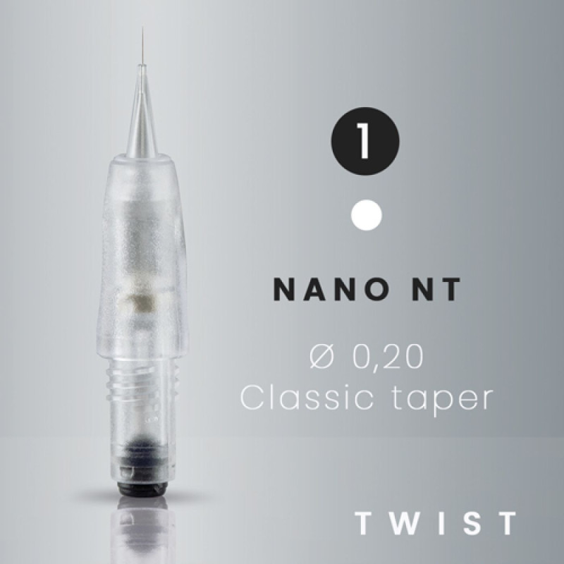 Aiguilles Nano NT  Ø 0.20 | Twist by Amiea