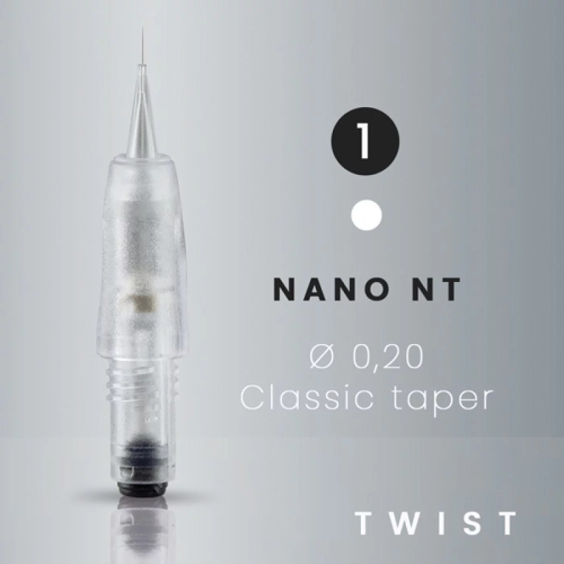 Aiguilles Nano NT  Ø 0.20 | Twist by Amiea