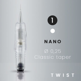 Aiguilles Nano N1  Ø 0.25 | Twist by Amiea