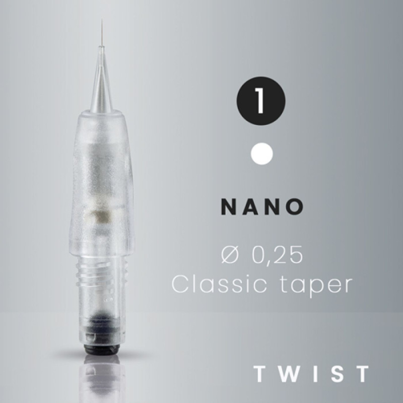Aiguilles Nano N1  Ø 0.25 | Twist by Amiea