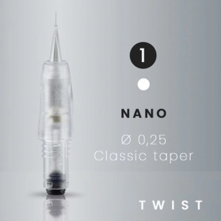 Aiguilles Nano N1  Ø 0.25 | Twist by Amiea