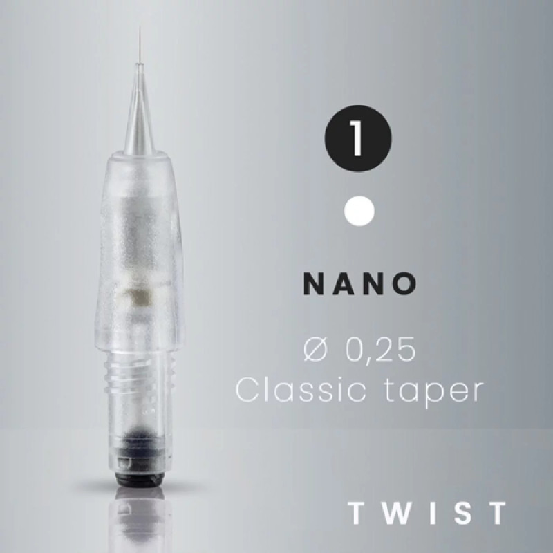 Aiguilles Nano N1  Ø 0.25 | Twist by Amiea