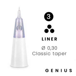 3 Aiguilles Liner  Ø 0.30 | Genius by Amiea