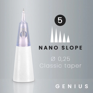 5 Aiguilles Nano Slope  Ø 0.25 | Genius by Amiea