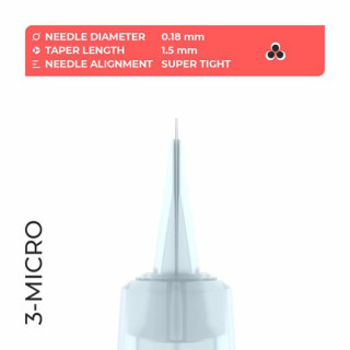 Aiguilles Artyst Micro pour machine H1 |Cheyenne