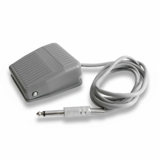 Pédale rectangulaire grise