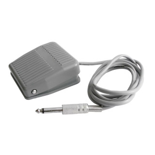 Pédale rectangulaire grise