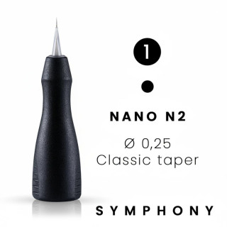 Boîte d'aiguilles Symphony  Nano 2 Ø 0,25 | Amiea