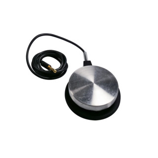 Pedale Ronde Métal - Diamètre 11 cm