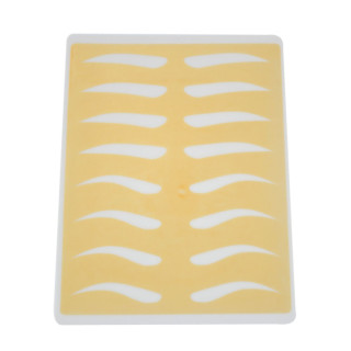 Peau synthétique dessin sourcils 19 x 14cm | Inovel