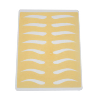 Peau synthétique dessin sourcils 19 x 14cm | Inovel