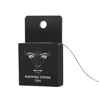 Noir - Fil de dessin préparatoire pré-encré